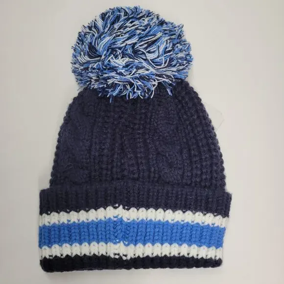 Tennessee Titans 47 women Pom Knit Beanie - Picture 2 of 3